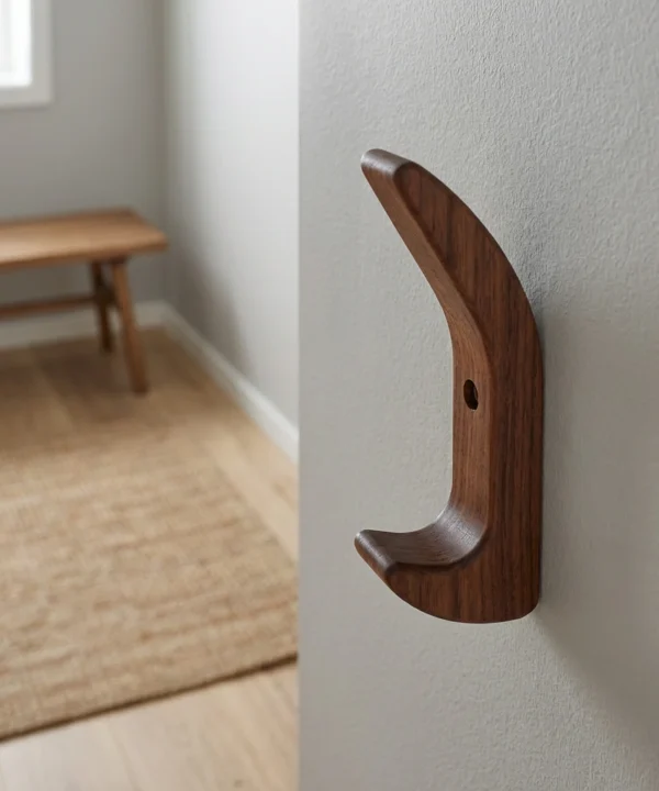 JK009-X Väggkrok valnöt